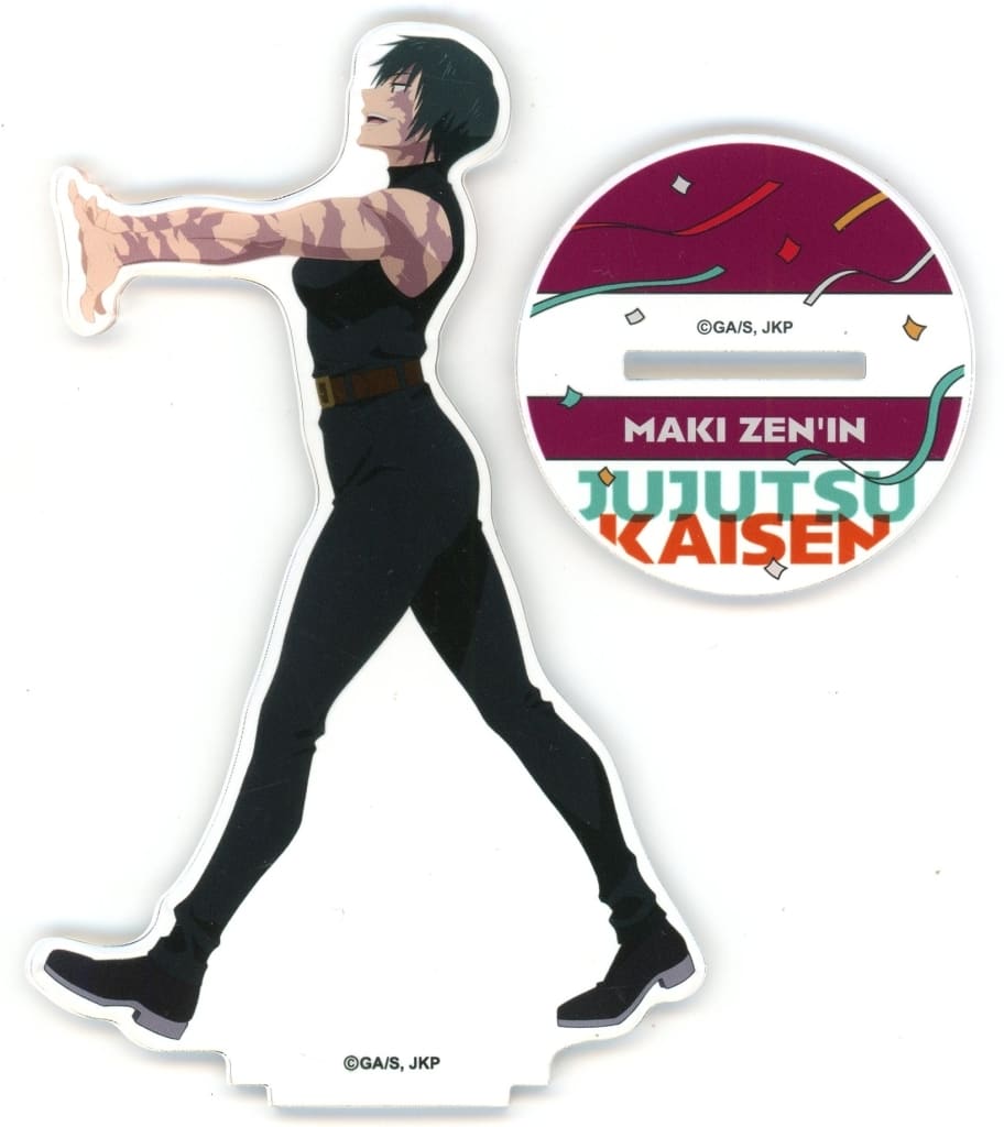 Maki Zenin 5th Anniversary Visual Vol.3 Acrylic Stand - Jujutsu Kaisen (Toho) Approx. 81 x 129 mm - Pre-owned