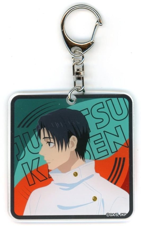 Yuta Okkotsu 5th Anniversary Visual Vol.3 Acrylic Keychain - Jujutsu Kaisen (Toho, Approx. 67 x 67 mm) Pre-owned