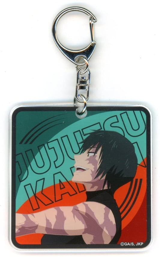 Maki Zenin Acrylic Keychain - Jujutsu Kaisen 5th Anniversary Visual Vol.3 (Toho) Approx. 67 x 67 mm - Pre-owned