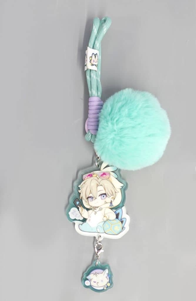 Aventurine Male Dormitory Series Chibi Acrylic Keychain