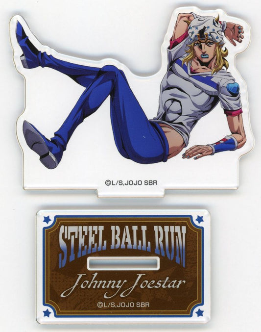 Johnny Joestar BIG Acrylic Stand - JoJo's Bizarre Adventure: Steel Ball Run Don Quijote Fair (Approx. 150 mm, Pre-owned)