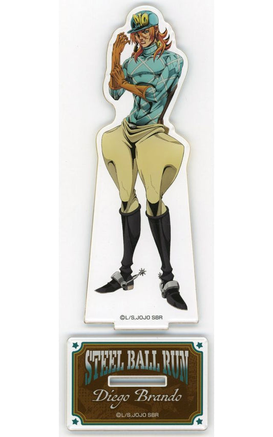 Diego Brando BIG Acrylic Stand - JoJo's Bizarre Adventure: Steel Ball Run Don Quixote Fair (Approx. 150 mm Acrylic)