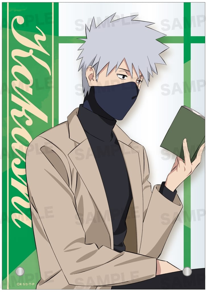 Kakashi Hatake Reading Ver. A6 Acrylic Panel - Naruto Shippuden (Starmine, Approx. 148 x 105 mm, Pre-owned)