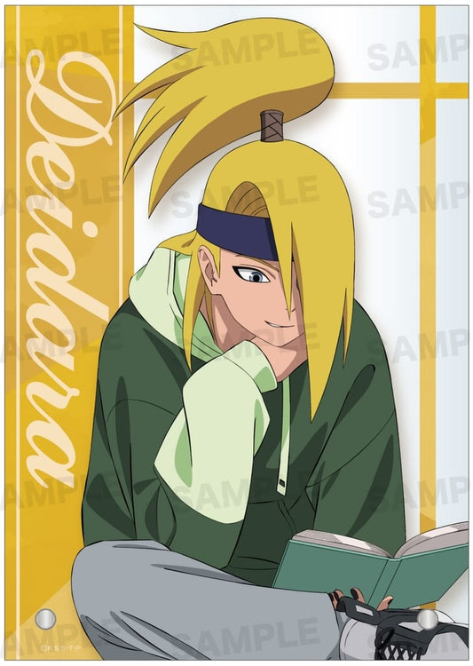 Deidara Reading A6 Acrylic Panel - Naruto Shippuden (Starmine, Approx. 148 x 105 mm)