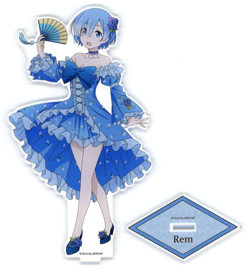 Rem Acrylic Stand (Large) Party Dress Ver. Re:ZERO