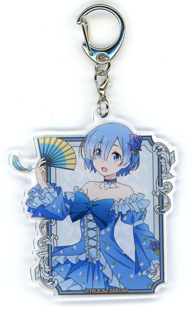 Rem Original Illustration Acrylic Multi Keychain Party Dress Ver.