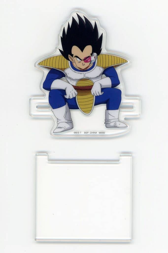 Vegeta Hooked Acrylic Stand (G Prize) - Dragon Ball THE CHRONICLE OF GOKU (BANDAI SPIRITS, Approx. 7.5 cm)