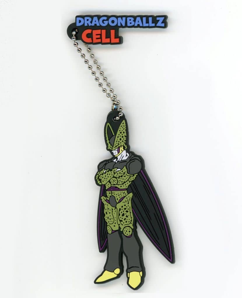 Cell Rubber Charm Keychain from Ichiban Kuji Dragon Ball: The Chronicle of Goku H Prize by BANDAI SPIRITS