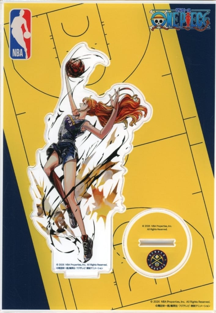 Nami × Denver Nuggets Acrylic Stand - ONE PIECE × NBA