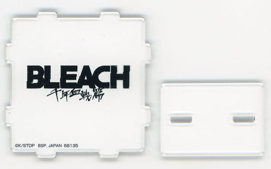 BLEACH Logo Puzzle-Style Acrylic Stand - Ichiban Kuji Stirring Souls vol.4 F Prize (Approx. 7 cm) BANDAI SPIRITS - Pre-owned