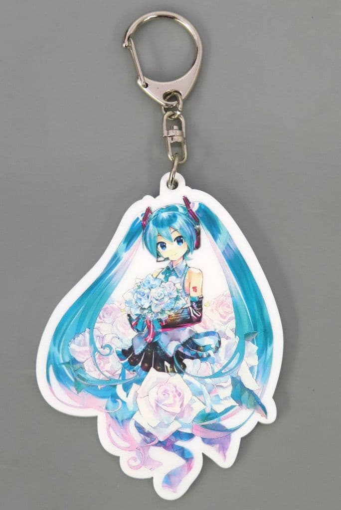 Hatsune Miku (KEI) TABLOID Hatsune Miku Acrylic Keychain - Hochi Entertainment Market Limited