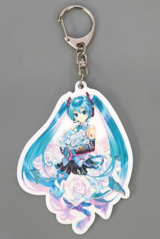 Hatsune Miku (KEI) TABLOID Hatsune Miku Acrylic Keychain - Hochi Entertainment Market Limited