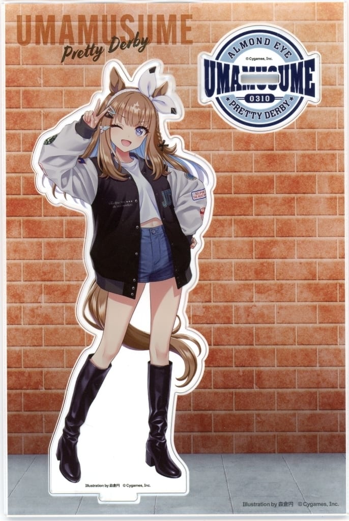 Almond Eye Big Acrylic Stand - Umamusume Pretty Derby × ZOZOTOWN