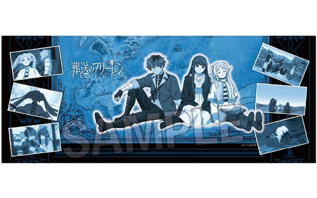 Frieren Party Adventure Picture Scroll Towel - Present