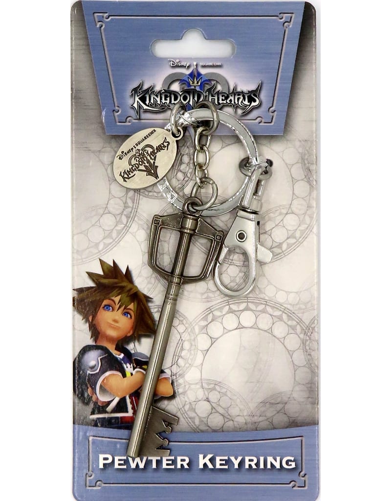 Kingdom Hearts Keyblade Keyring Keychain - Approx. 10 cm, Pre-owned