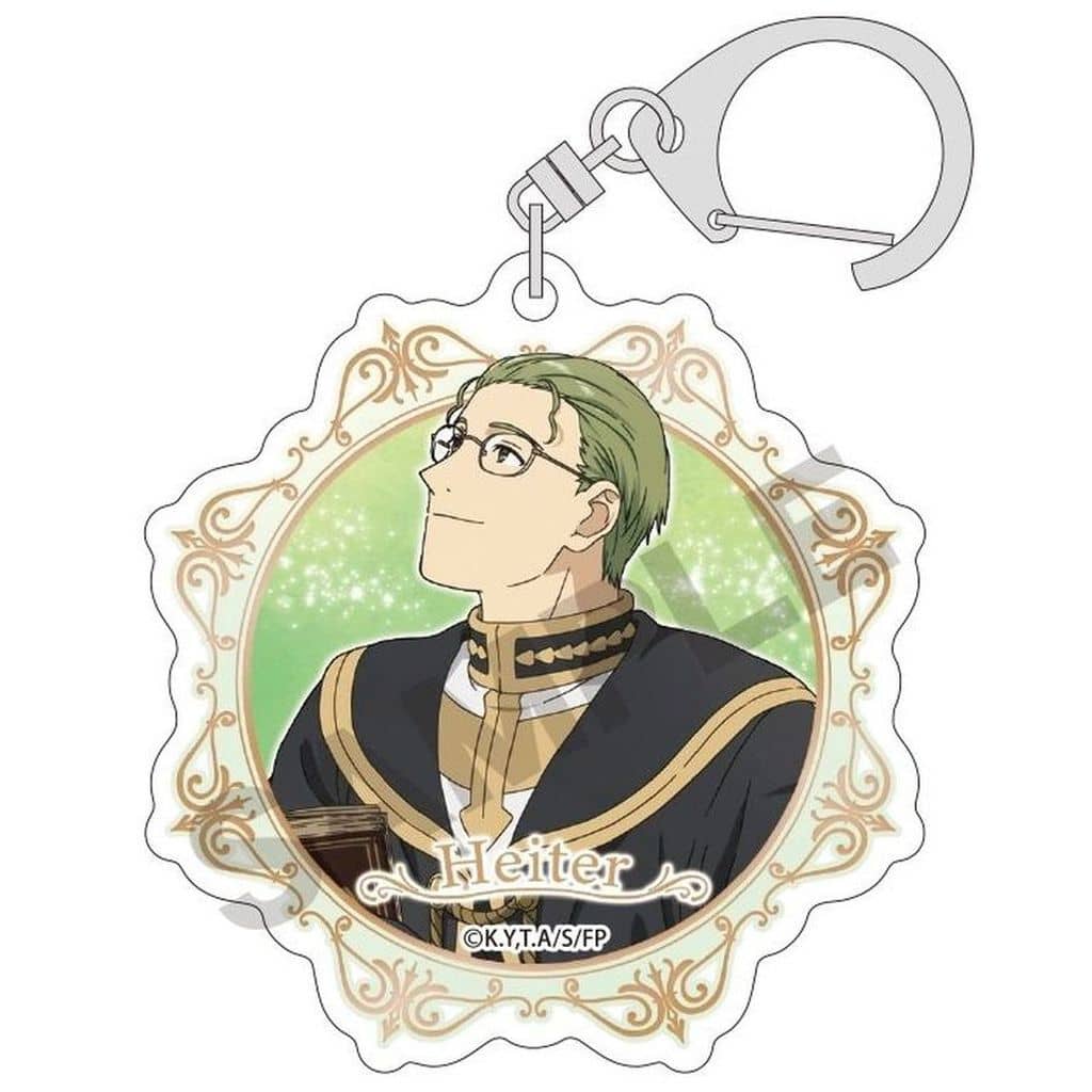 Trading Acrylic Keychain from Frieren Anime, Approx. 65 x 65 mm, CRUX, Used