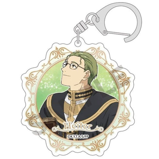 Trading Acrylic Keychain from Frieren Anime, Approx. 65 x 65 mm, CRUX, Used
