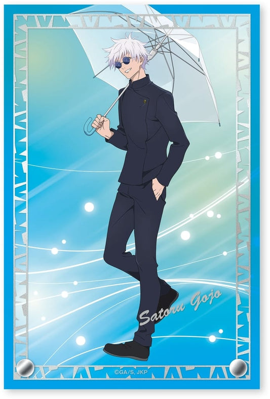 Satoru Gojo Foil-Stamped Acrylic Art Panel - Jujutsu Kaisen 5th Anniversary (Approx. 10 x 15 cm) - Movic - Pre-owned