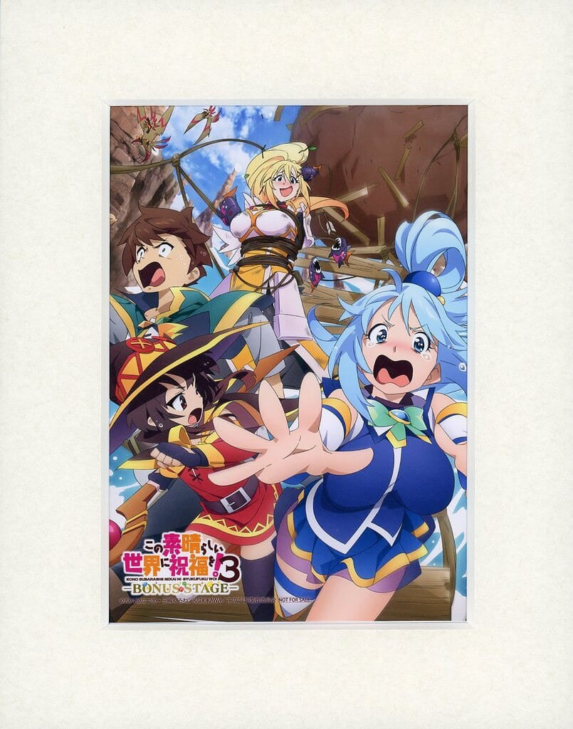 KonoSuba 3 -BONUS STAGE- Original 2L Character Fine Mat