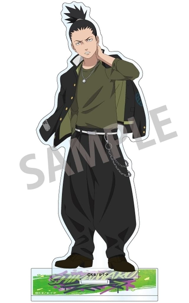 Shikamaru Nara Gakuen Acrylic Stand Naruto Shippuden