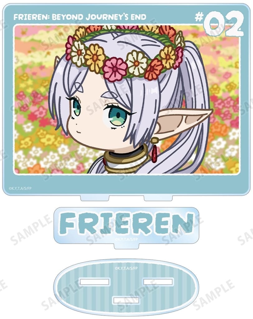 Frieren Yuru Koma BIG Acrylic Stand ver.A
