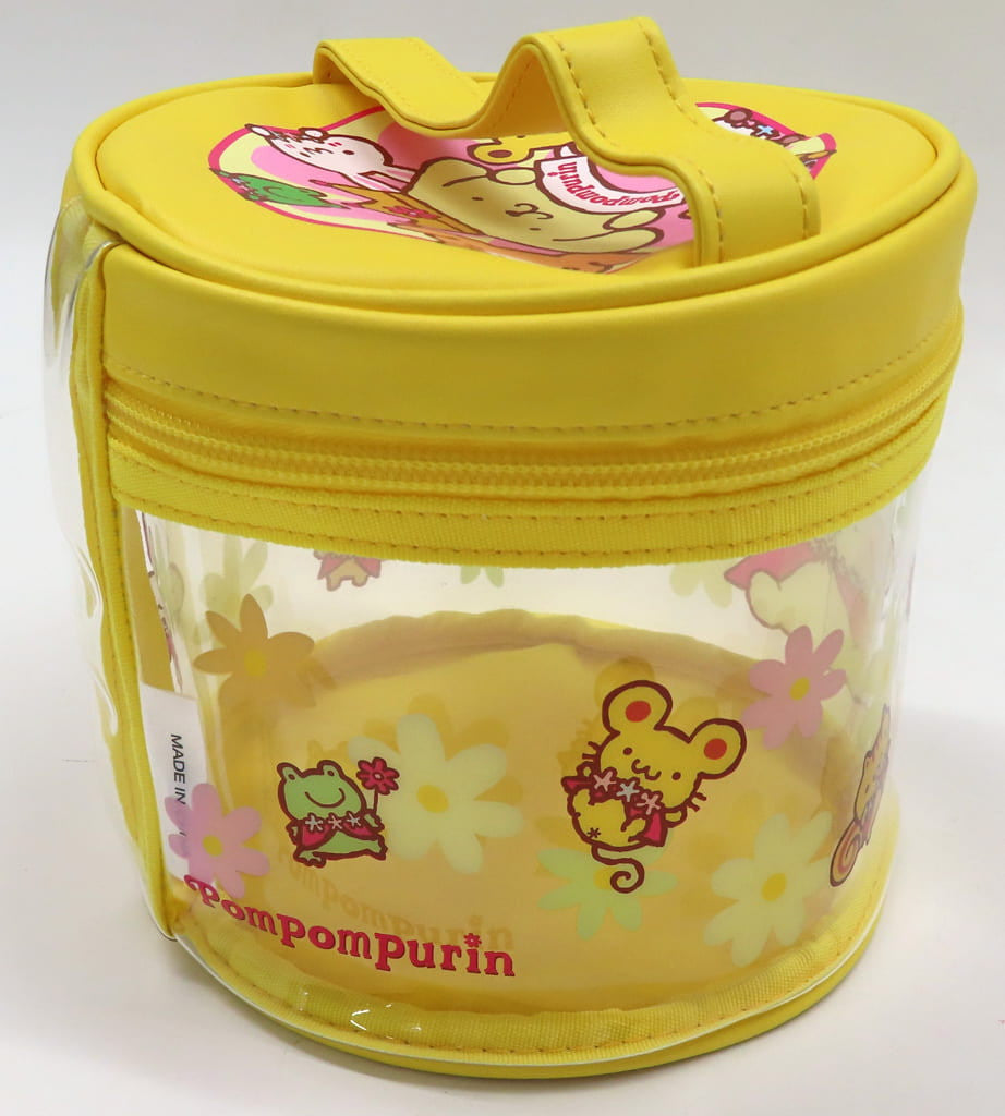 Sanrio Pompompurin 30th Anniversary Cylindrical Pouch, No. 3