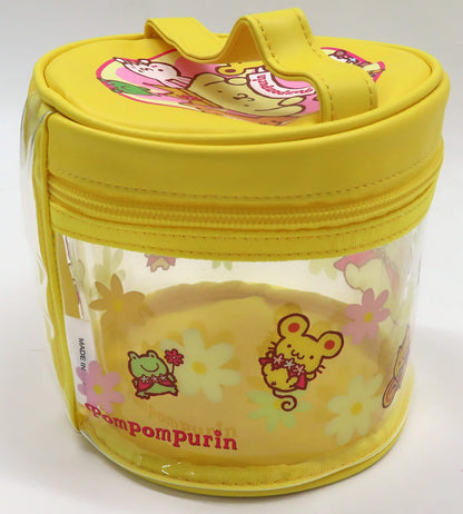 Sanrio Pompompurin 30th Anniversary Cylindrical Pouch, No. 3