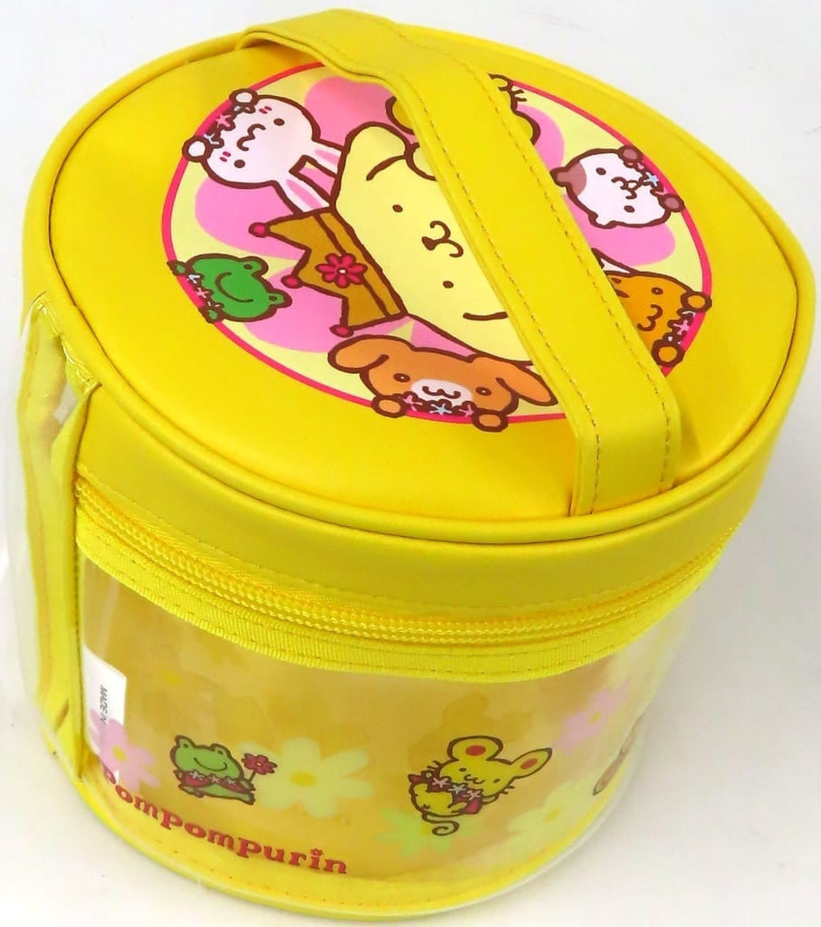 Sanrio Pompompurin 30th Anniversary Cylindrical Pouch, No. 3