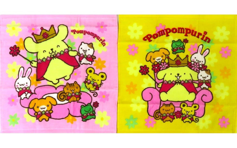 Sanrio Pompompurin 30th Anniversary Hand Towel Set, No. 9