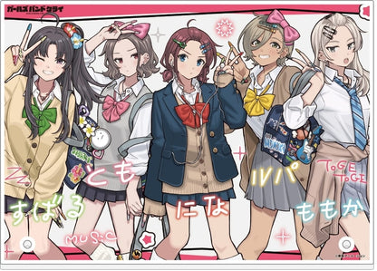 Girls Band Cry Heisei Gyaru Collection Acrylic Panel