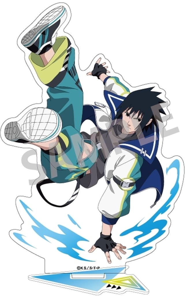 Sasuke Uchiha Parkour Acrylic Stand - Naruto: Shippuden