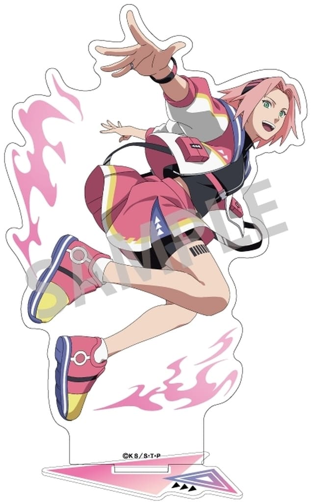 Sakura Haruno Parkour Acrylic Stand Naruto Shippuden