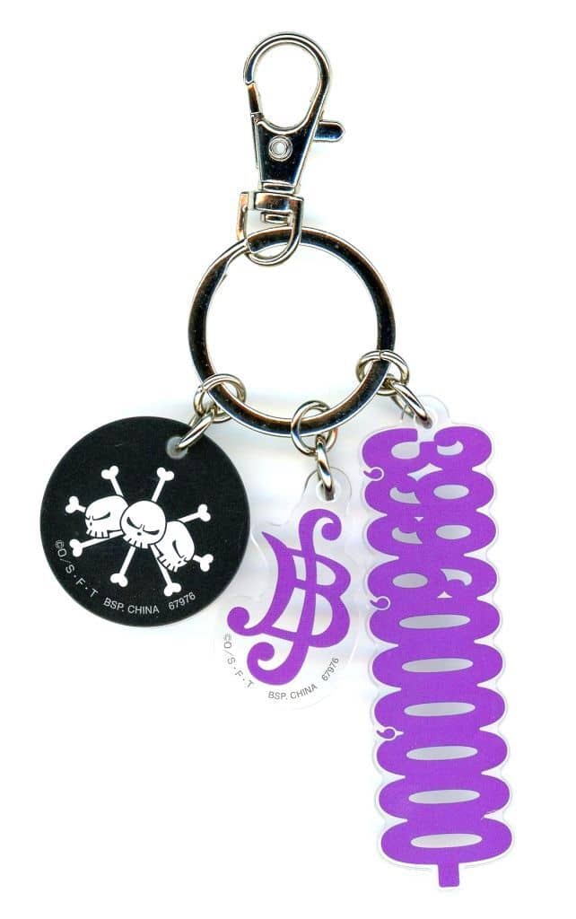 One Piece Blackbeard Pirates Acrylic Charm Assortment (Bounty) J Prize