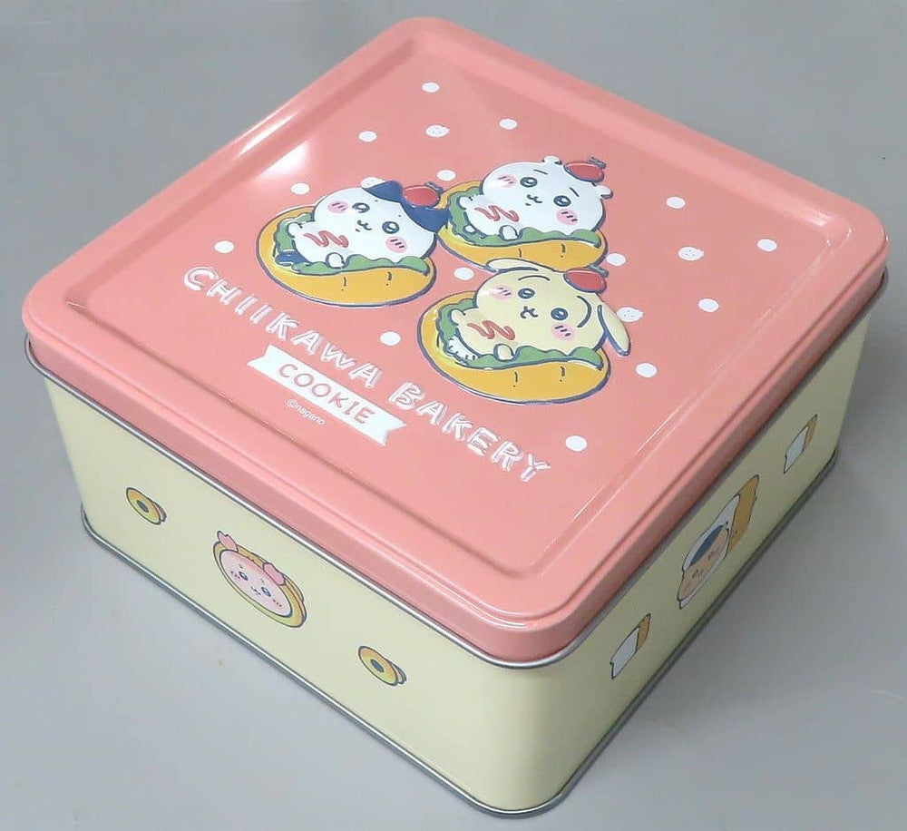 Chiikawa, Hachiware & Usagi Pink Hot Dog Cookie Tin