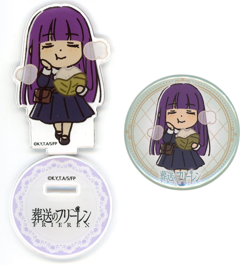 Fern Mini Acrylic Stand & Can Badge Set Frieren Season 2 Vol. 2
