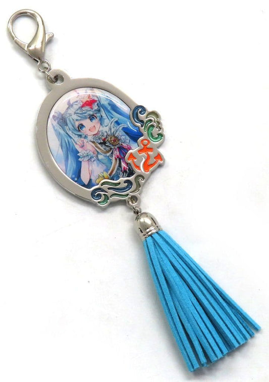 Hatsune Miku (Blue) Stained Metal Charm - PROMISE - Atelier Magi - Length Approx. 17 cm (Pre-owned)