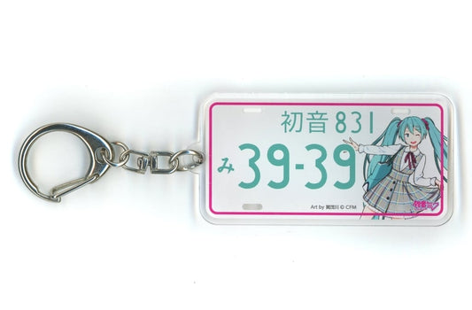 Hatsune Miku x Daihatsu Collaboration Acrylic Keychain (One Piece ver) - Approx. 40 x 70 mm - Pre-owned