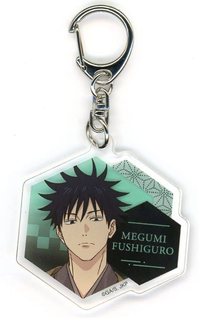 Megumi Fushiguro Face-Up Jujutsu Kaisen 5th Anniversary Keychain