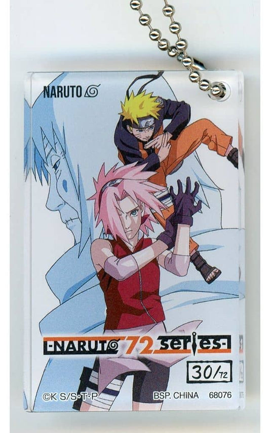 NARUTO 72 Series Acrylic Charm (H Prize) - Group Ensemble Ichiban Kuji Naruto Shippuden - Approx. 5 cm - Bandai Spirits (Pre-owned)