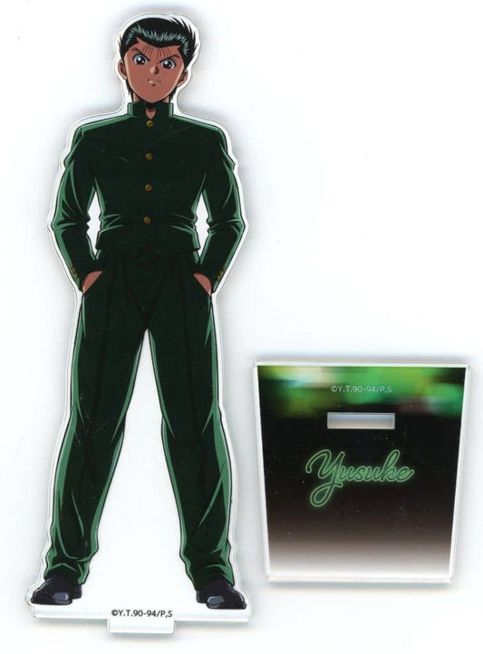 Yusuke Urameshi Acrylic Stand - WEB Kuji Yu Yu Hakusho 15: LIGHT's NIGHT C Prize (Approx. 150 mm)