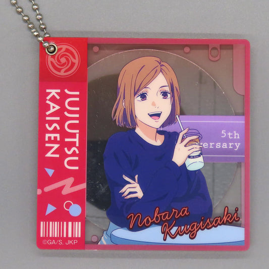 Nobara Kugisaki Jujutsu Kaisen 5th Anniversary Slide Mirror Keychain