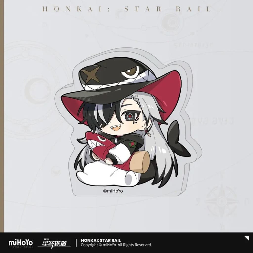 Boothill Boys Dormitory Series Chibi Acrylic Stand - Honkai: Star Rail
