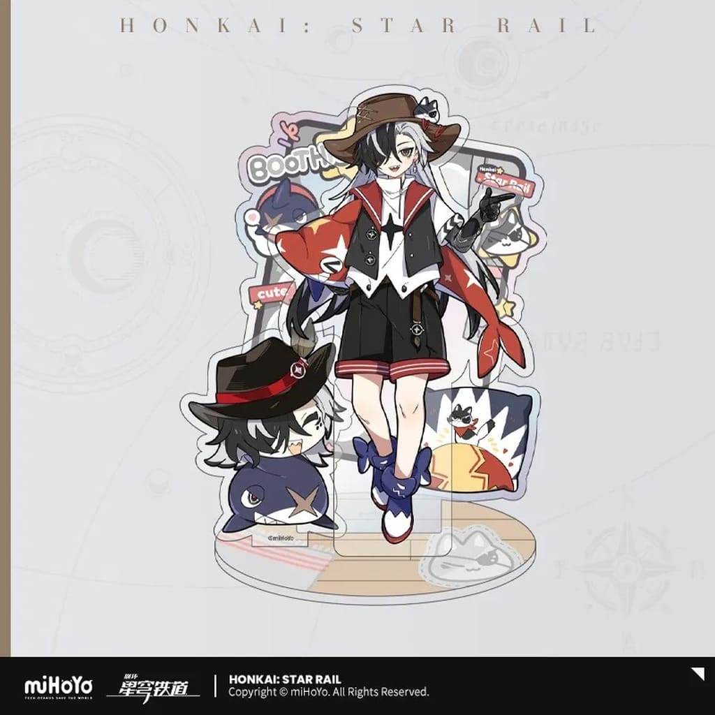 Boot Hill Men's Dormitory Series Acrylic Stand - Honkai: Star Rail