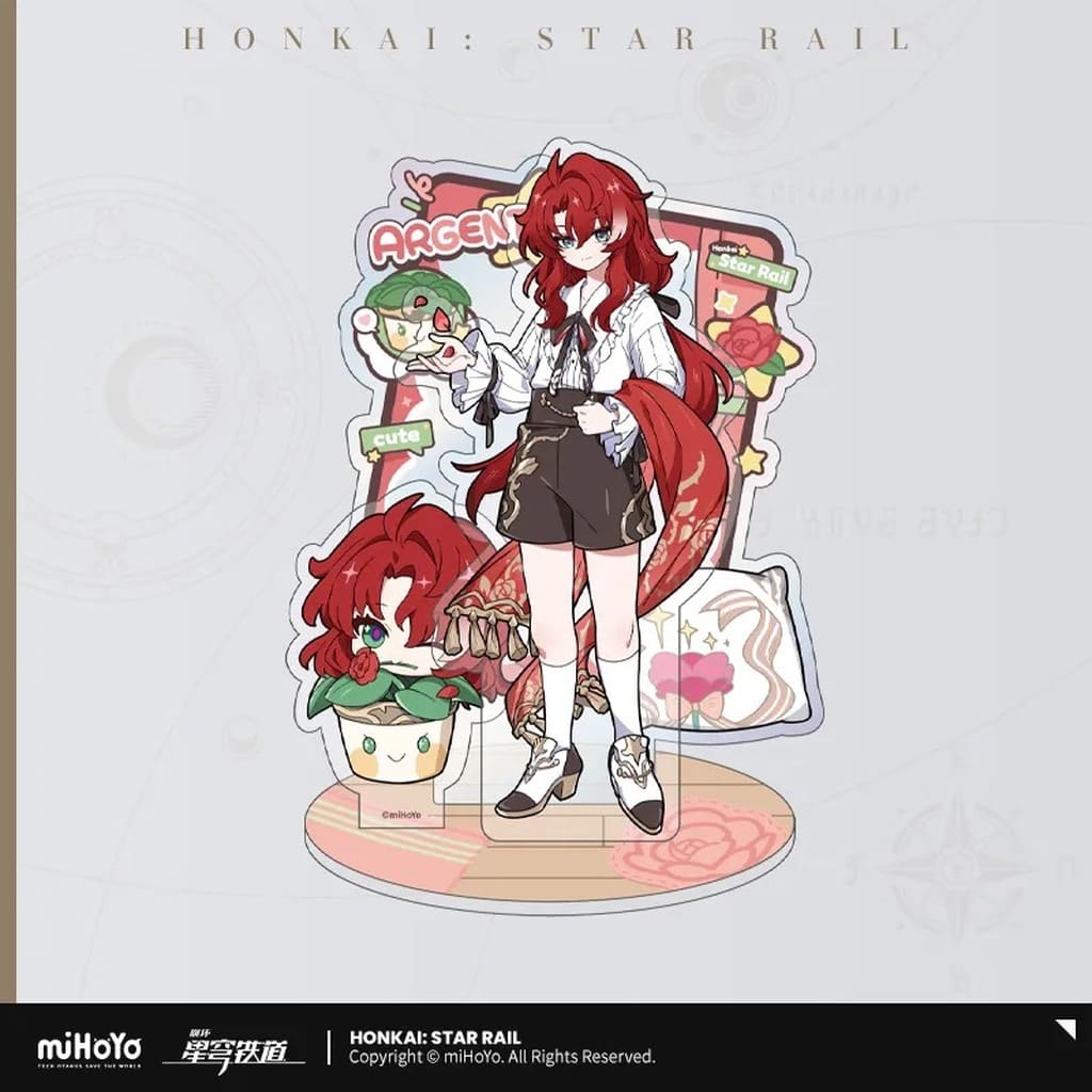 Argenti Men's Dormitory Series Acrylic Stand - Honkai: Star Rail