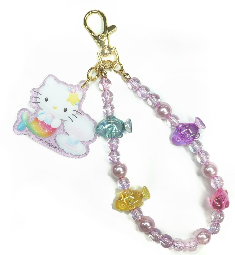 Hello Kitty Mermaid Purple Beaded Charm, No. 5