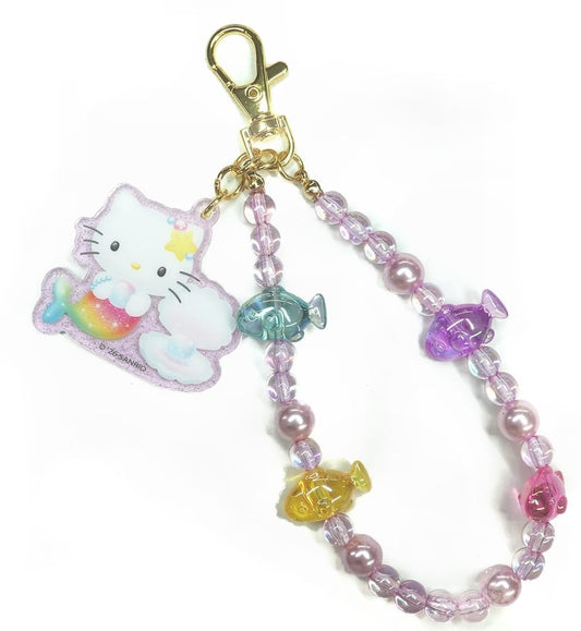 Hello Kitty Mermaid Purple Beaded Charm, No. 5