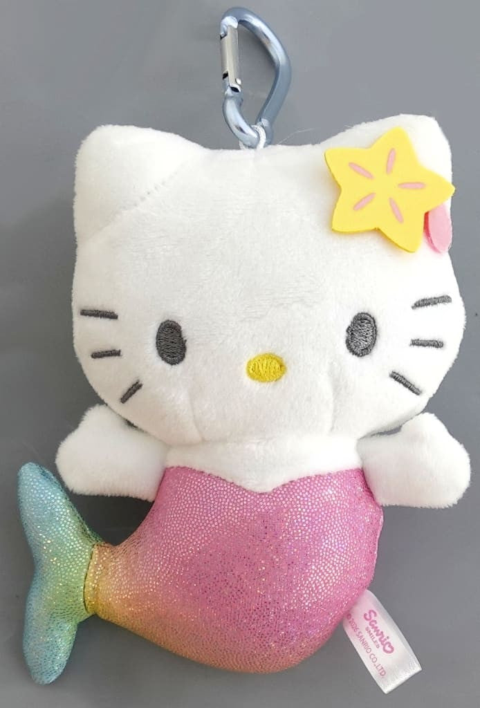 Hello Kitty Mermaid Mascot Plush, Approx. 12 cm, No. 9