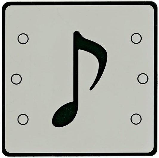 Orochimaru Forehead Protector Music Note Rubber Collection Prize Item from Naruto Shippuden: Legendary Sannin