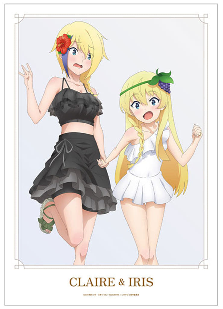 A3 Matte Poster Claire & Iris from KonoSuba 3