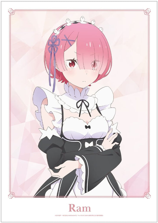 Re:Zero Ram A3 Matte-Finish Poster